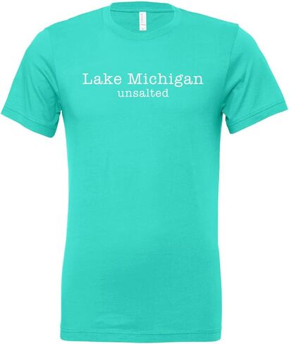 تي شيرت بأكمام قصيرة للجنسين من Lake Michigan Unsalted Modern Fit in Kuwait