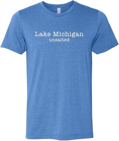 تي شيرت بأكمام قصيرة للجنسين من Lake Michigan Unsalted Modern Fit in Kuwait