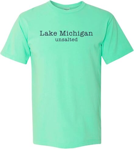 تي شيرت بأكمام قصيرة للجنسين من Lake Michigan Unsalted Modern Fit in Kuwait