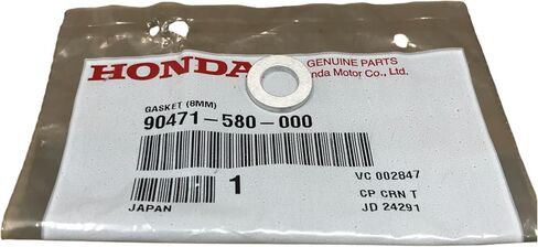 One Pack Compatible with Honda Gasket (8MM) 90471-580-000 Contains One 90471-580-000 and a Funnel in Saudi Arabia