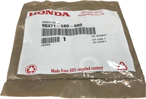 One Pack Compatible with Honda Gasket (8MM) 90471-580-000 Contains One 90471-580-000 and a Funnel in Saudi Arabia