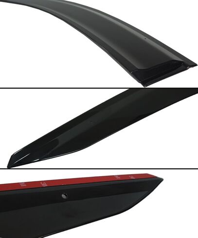 Cuztom Tuning JDM 3D Style Smoked Clip-On Type Window Visor Rain Guard Compatible with 2015-2020 Honda HRV HR-V in Saudi Arabia