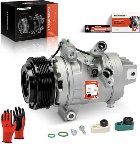 A-Premium Air Conditioner AC Compressor with Clutch Compatible with Mazda 6 2009 2010 2011 2012 2013 3.7L in Saudi Arabia