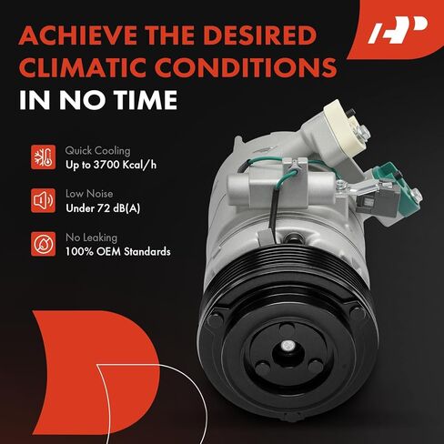 A-Premium Air Conditioner AC Compressor with Clutch Compatible with Mazda 6 2009 2010 2011 2012 2013 3.7L in Saudi Arabia
