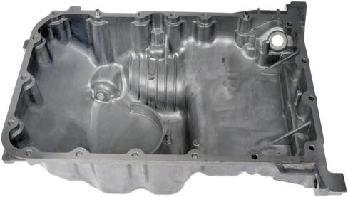 KarParts360 For Acura MDX/ZDX 2010 2011 2012 2013 Engine Oil Pan | Aluminum Material | Metallic Finish | Gray Color | Center Sump Location | Wet Sump Type | Replacement For 112005MHA00, 11200R70A00 in Saudi Arabia