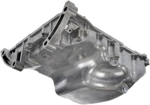 KarParts360 For Acura MDX/ZDX 2010 2011 2012 2013 Engine Oil Pan | Aluminum Material | Metallic Finish | Gray Color | Center Sump Location | Wet Sump Type | Replacement For 112005MHA00, 11200R70A00 in Saudi Arabia