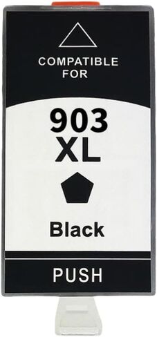 Compatible with 903XL 903 XL Ink Cartridge Universal Fit for Officejet Pro 6950 6960 6961 6963 6964 6965 6966 Printer Third Party Replacement(2 Black) in Saudi Arabia