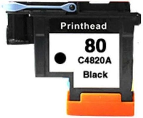 Universal Replacement for C4820A Printhead Compatible with 80 Designjet 1000 1050c 1055 Printers Aftermarket Accessory(6X Black) in Saudi Arabia