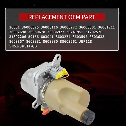 36050678 مضخة توجيه كهربائية مؤازرة متوافقة مع 2005 2006 2007 2008 2009 2010 2011 2012 2013 استبدال فولفو C30 C70 II S40 II V50 36000772 36000116 36000772 36000801 in Kuwait