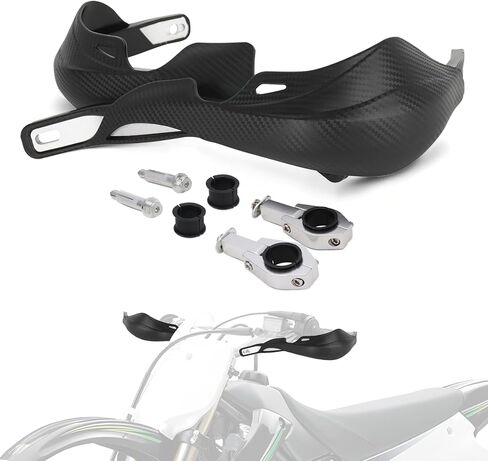 Dirt Bike Handguards Motorcycle Hand Guards 7/8" and 1 1/8" - Universal for Dirtbike Pit Bike ATV Motocross MX Off Road Enduro|Impact Resist|Premium Build|Weather Defense|Quick Install in Saudi Arabia