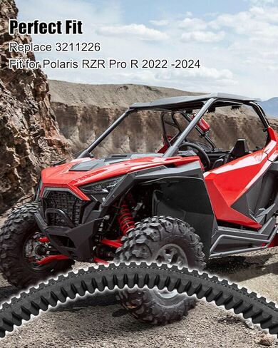 استبدال حزام القيادة 3211226 مناسب لـ Polaris RZR Pro R RZR Pro R4 2022-2024، حزام محرك القابض عالي التحمل in Saudi Arabia