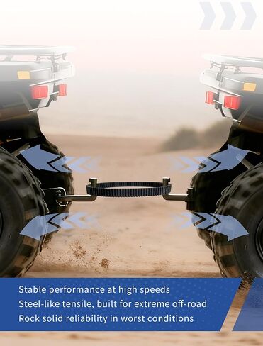 422280652 حزام محرك CVT لـ Can-Am Maverick X3/Max Turbo R RR، Dfender HD10، Traxter HD10، XMR، XRC، X3 Turbo، X3 Turbo R استبدال الحزام الثقيل 422280651 49C4266 422280654 422280280 in Kuwait