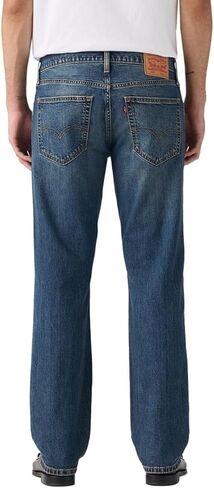 بنطال جينز Levi's الرجالي المستقيم المريح 559 (متوفر أيضًا بمقاس كبير وطويل)، (جديد) Denim De Jour (مطاط)، 36Wx38L in Saudi Arabia