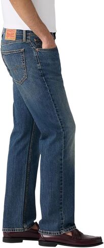 بنطال جينز Levi's الرجالي المستقيم المريح 559 (متوفر أيضًا بمقاس كبير وطويل)، (جديد) Denim De Jour (مطاط)، 36Wx38L in Saudi Arabia