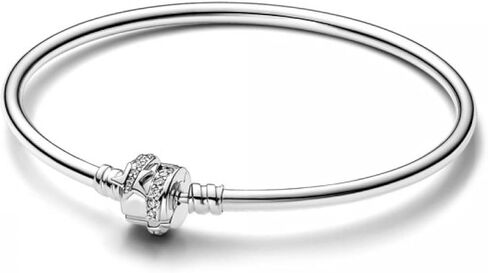 Pandora Moments Sparkling Shooting Star Clasp Bangle in Saudi Arabia
