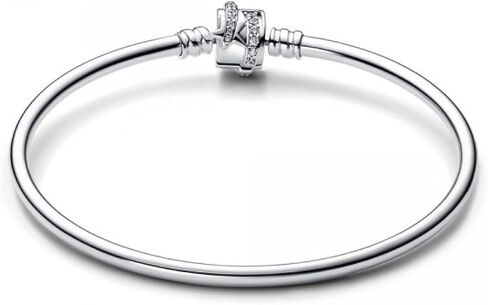 Pandora Moments Sparkling Shooting Star Clasp Bangle in Saudi Arabia