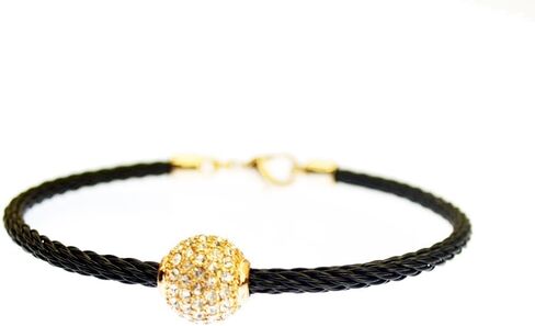 Kabl Stackable Twisted Stainless Steel Cable Bangle Bracelet - Eres in Saudi Arabia