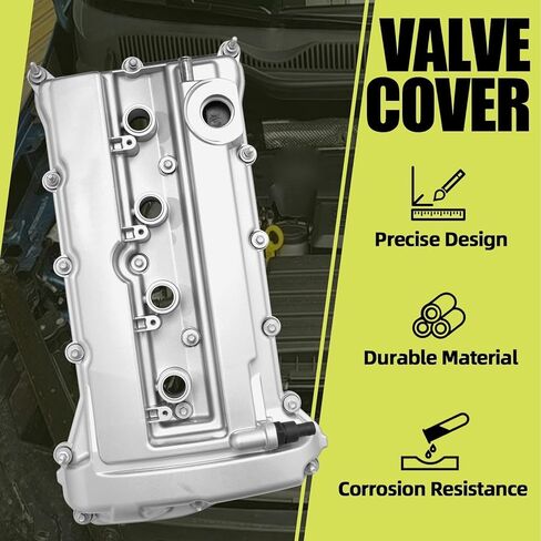 Engine Valve Cover Compatible with Dodge Avenger Caliber Journey 2007-2020, Chrysler 200 Sebring 2007-2014, Jeep Compass Patriot 2007-2017 1.8L 2.0L 2.4L 264-748 with Gasket & Bolts in Saudi Arabia