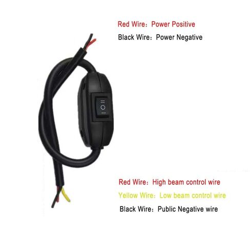 2 Pack LED Light Bar ON-Off-ON Switch with 3 Pin Wire Work Lights High Low Beam Headlight Rocker Switch Toggle for Driving Lights LED Pods Off Road Lights Spot Flood Combo Dirt Bike ATV Boat in Kuwait