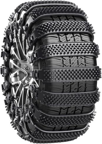 Tire Chains for Seat 600 1957-1973, Adjustable Plastic Anti-skid Ties, Anti-Skid Snow Tire Chains, Reusable Winter Safety Chains Snow Ice Mud,20pcs-Black in Kuwait