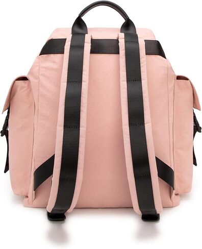 ELLE Women's Large Flap Lightweight Backpack with Buckle Drawstring Closure, Water Repellent in Kuwait