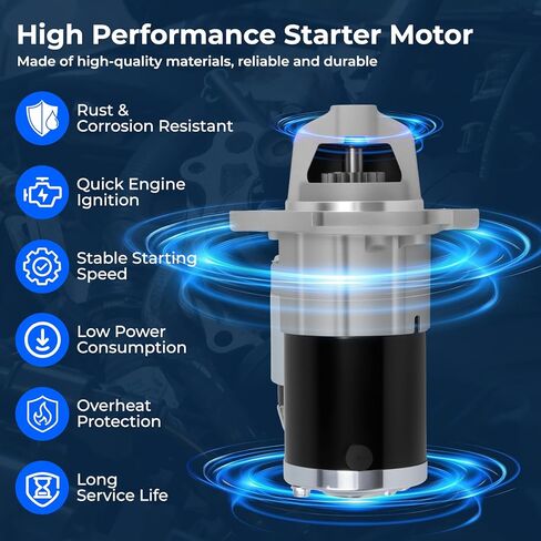 410-24292 كاتب متوافق مع 2012 2013 2014 2015 Buick Encore Chevy Cruze Sonic Trax 1.4L، 12V 1.1KW 9T استبدال في اتجاه عقارب الساعة لـ 0-001-107-521 0-001-107-522 55576954 55578921 19112 1202217 ريال 8502X in Kuwait