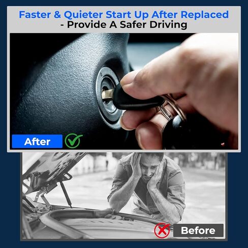 410-24292 كاتب متوافق مع 2012 2013 2014 2015 Buick Encore Chevy Cruze Sonic Trax 1.4L، 12V 1.1KW 9T استبدال في اتجاه عقارب الساعة لـ 0-001-107-521 0-001-107-522 55576954 55578921 19112 1202217 ريال 8502X in Kuwait