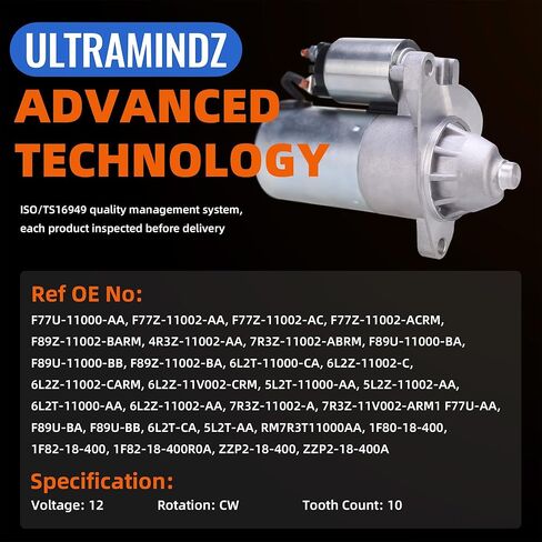 3273N Starter for 4.0L Ford Explorer 1997-2010 Explorer Sport Trac 2001-2010 Ranger 1997-2011 Mustang 2005-2010 Aerostar 1997 for Mercury Mountaineer 1998-2010 for Mazda B4000 1998-2007 Auto Trans. in Saudi Arabia