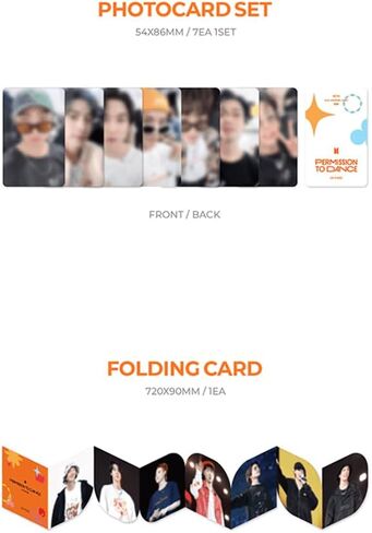 BTS [تصريح بالرقص على المسرح في الولايات المتحدة] (الرمز الرقمي) + مجموعة 3 بطاقات صور إضافية in Kuwait