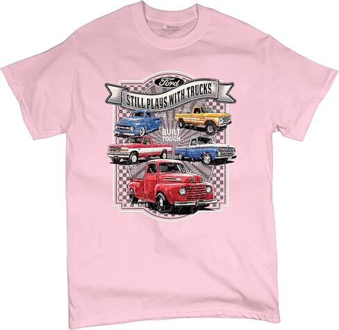 Ford Still Plays with Trucks Men's T-Shirt American Classic F100 F150 Pickup Built Tough Vintage Offroad 4x4 Men's Tee in Saudi Arabia