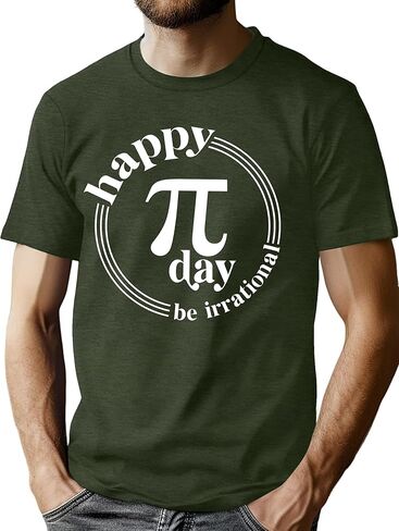 Happy Pi Day Shirt for Men Pi Day Celebration Math T-Shirt in Saudi Arabia