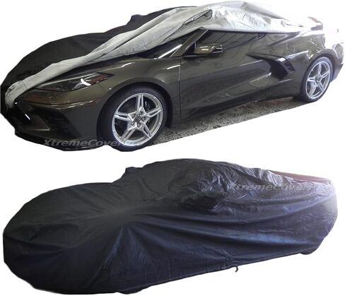 غطاء سيارة يناسب 2020 2021 2022 2023 2024 2025 تشيفي كورفيت C8 XTREMECOVERPRO Diamond Series رمادي in Saudi Arabia