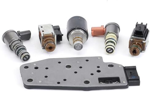 استبدال مجموعة الملف اللولبي ناقل الحركة لـ 4L60E 4L65E 4L60، متوافق مع Chevy Silverado1500/Tahoe/Corvette/Suburban، GMC Sierra 1500، GMC Yukon/Yukon XL 1993-2002 (6 قطع) in Kuwait