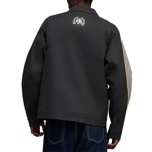 PUMA Mens Mclaren Coach T7 Jacket Athletic Outerwear Casual - Black in Saudi Arabia
