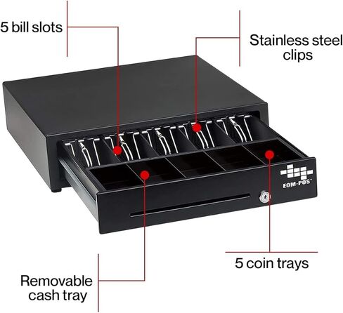 Hardware Bundle for Shopify POS - Cash Drawer, Thermal Receipt Printer, Barcode Scanner [Compatible with Shopify POS] in Saudi Arabia
