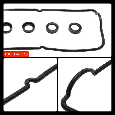 A-Premium Engine Valve Cover Gasket Set Compatible with Geo Tracker 1994-1997 & Pontiac Firefly 1998-2000, Sunrunner 1995-1997 & Suzuki Esteem, Sidekick, Swift, Vitara, X-90 & Chevrolet Metro, Tracker in Saudi Arabia