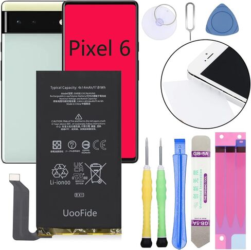 لاستبدال بطارية Google Pixel 5، متوافق مع HTC Google Pixel 5 جميع شركات النقل GTB1F مع مجموعة أدوات إصلاح احترافية in Saudi Arabia