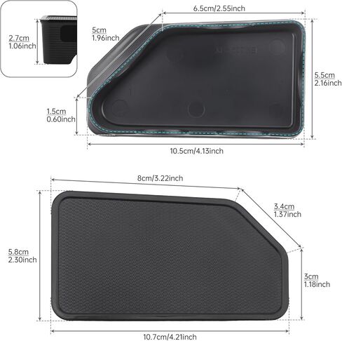 2 Pcs Seal Bed Rail Stake Pocket Covers Fit for 2014-2018 Chevy Silverado/GMC Sierra Black Waterproof Truck Stake Pocket Hole Plug Covers Rail Caps in Saudi Arabia