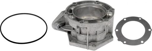 KarParts360 For Chevy Silverado 1500 HD 2005 2006 Transfer Case Housing Adapter | Aluminum | Grey | 66.5MM Overall Length | With Gasket Or Seal | 2 Mounting Hole | Replacement For 15724745 in Saudi Arabia