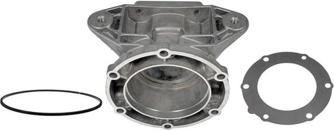 KarParts360 For Chevy Silverado 1500 HD 2005 2006 Transfer Case Housing Adapter | Aluminum | Grey | 66.5MM Overall Length | With Gasket Or Seal | 2 Mounting Hole | Replacement For 15724745 in Saudi Arabia