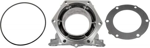 KarParts360 For Chevy Silverado 1500 HD 2005 2006 Transfer Case Housing Adapter | Aluminum | Grey | 66.5MM Overall Length | With Gasket Or Seal | 2 Mounting Hole | Replacement For 15724745 in Saudi Arabia