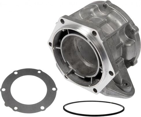 KarParts360 For Chevy Silverado 1500 HD 2005 2006 Transfer Case Housing Adapter | Aluminum | Grey | 66.5MM Overall Length | With Gasket Or Seal | 2 Mounting Hole | Replacement For 15724745 in Saudi Arabia