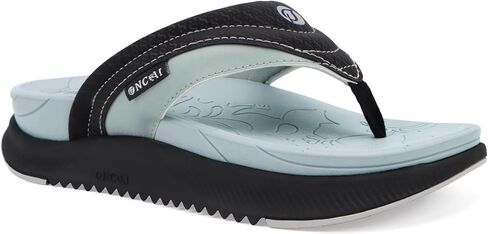 ONCAI Women's Orthotic Flip Flops Recovery Walking Sandals for Women with Arch Support for Plantar Fasciitis Summer Comfortable Cushion Platform Slip-On Indoor Outdoor Size 6-12 in Saudi Arabia