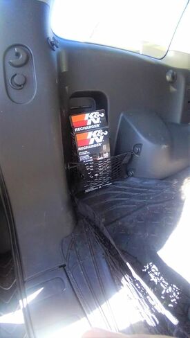 شبكة شحن منظمة لصندوق السيارة الخلفي لسيارة Nissan Xterra 2005-2015 - شبكة شحن على الجانب الأيسر لسيارات الدفع الرباعي - شبكة تخزين ممتازة لتنظيم شبكة صغيرة - متوافقة مع Nissan Xterra in Saudi Arabia