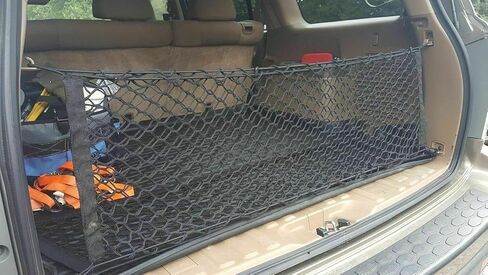 Rear Trunk Organizer Cargo Net for Honda Pilot 2003-2015 – Envelope Style Cargo Net for SUV - Premium Mesh Car Trunk Organizer Vehicle Carrier Storage – Compatible with Pilot in Saudi Arabia