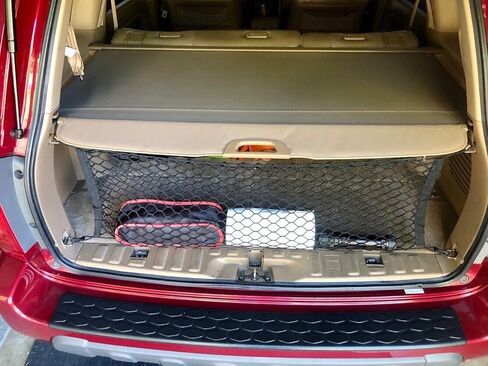Rear Trunk Organizer Cargo Net for Honda Pilot 2003-2015 – Envelope Style Cargo Net for SUV - Premium Mesh Car Trunk Organizer Vehicle Carrier Storage – Compatible with Pilot in Saudi Arabia
