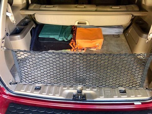 Rear Trunk Organizer Cargo Net for Honda Pilot 2003-2015 – Envelope Style Cargo Net for SUV - Premium Mesh Car Trunk Organizer Vehicle Carrier Storage – Compatible with Pilot in Saudi Arabia