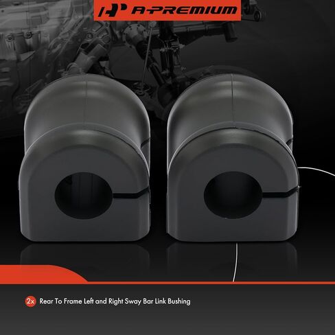 مجموعة جلبة A-Premium 2 × من الخلف إلى الإطار، متوافقة مع Toyota Corolla 2003-2006، Matrix 2003-2006، Celica 2000-2005 & Pontiac Vibe 2003-2006 in Saudi Arabia