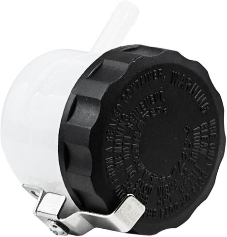 Motorcycle Brake Fluid Reservoir Compatible with Kawasaki Ninja ZX6R ZX10R Suzuki GSXR1000 Tank Fluid Cup with Rubber Tube Aftermarket Parts Accessories in Saudi Arabia
