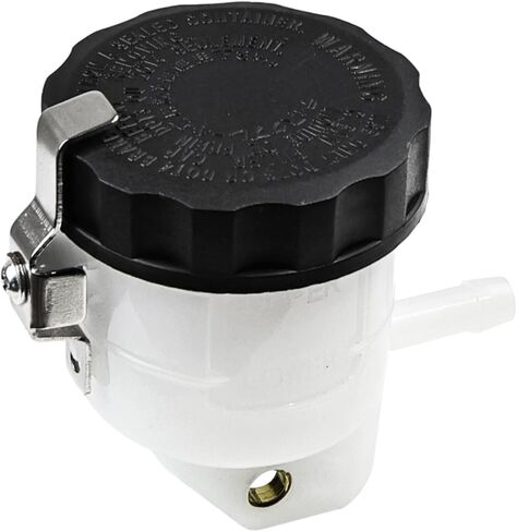 Motorcycle Brake Fluid Reservoir Compatible with Kawasaki Ninja ZX6R ZX10R Suzuki GSXR1000 Tank Fluid Cup with Rubber Tube Aftermarket Parts Accessories in Saudi Arabia